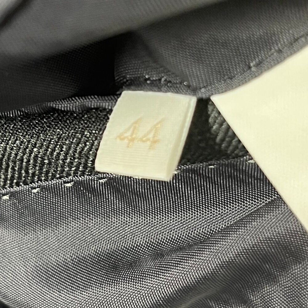 Edifice Mens Blazer Loro Piana Fabric 44 Gray Wool Jacket Four Seasons Classy - Picture 9 of 13